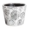 Ixia Pots, Cache-pots Et Jardinières D'extérieur Cache-pot En Céramique Blanche Vieillie D14cm -Parasols Soldes Magasin cache pot en ceramique blanche vieillie d14cm