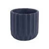 Present Time Pots, Cache-pots Et Jardinières D'extérieur Cache-pot En Ciment Bleu Foncé