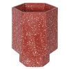 Zago Pots, Cache-pots Et Jardinières D'extérieur Cache-pot En Terrazzo Lie De Vin 2 Zago Pots, Cache-pots Et Jardinières D'extérieur Cache-pot En Terrazzo Lie De Vin -Parasols Soldes Magasin cache pot en terrazzo lie de vin