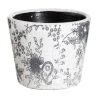Ixia Pots, Cache-pots Et Jardinières D'extérieur Cache-pot Fleuri Blanc En Céramique Vieillie D14cm -Parasols Soldes Magasin cache pot fleuri blanc en ceramique vieillie d14cm