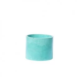 Junny Pots, Cache-pots Et Jardinières D'extérieur Cache-pot Xxl En Béton Turquoise -Parasols Soldes Magasin cache pot xxl en beton turquoise 1