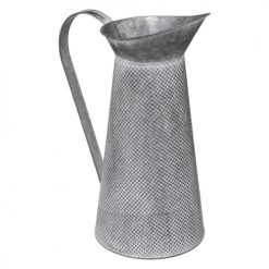 Decoratie Pots, Cache-pots Et Jardinières D'extérieur Carafe Métal Zinc H38cm