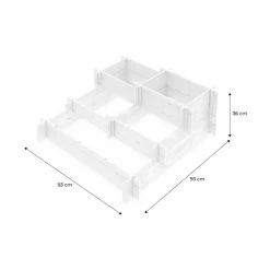 Alice's Garden Pots, Cache-pots Et Jardinières D'extérieur Carré Potager 5 étages, 5 Compartiments - Lavande - Bois Pin Canadien 11 Alice's Garden Pots, Cache-pots Et Jardinières D'extérieur Carré Potager 5 étages, 5 Compartiments - Lavande - Bois Pin Canadien -Parasols Soldes Magasin carre potager 5 etages 5 compartiments lavande bois pin canadien 4