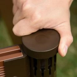 Outsunny Pots, Cache-pots Et Jardinières D'extérieur Carré Potager De Jardin Panneaux Modulables HDPE Marron -Parasols Soldes Magasin carre potager de jardin panneaux modulables hdpe marron 5