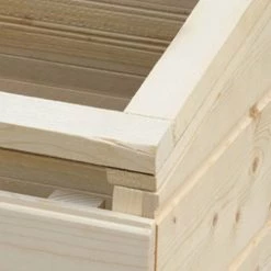 Alice's Garden Pots, Cache-pots Et Jardinières D'extérieur Carré Potager En Bois Avec Couvercle Rabattable 8 Alice's Garden Pots, Cache-pots Et Jardinières D'extérieur Carré Potager En Bois Avec Couvercle Rabattable -Parasols Soldes Magasin carre potager en bois avec couvercle rabattable 2