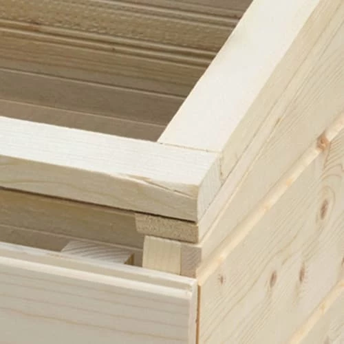 Alice's Garden Pots, Cache-pots Et Jardinières D'extérieur Carré Potager En Bois Avec Couvercle Rabattable 5 Alice's Garden Pots, Cache-pots Et Jardinières D'extérieur Carré Potager En Bois Avec Couvercle Rabattable – Image 3