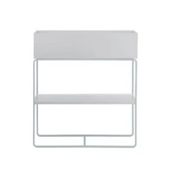 Remember Pots, Cache-pots Et Jardinières D'extérieur Console Jardinière En Métal Gris Clair -Parasols Soldes Magasin console jardiniere en metal gris clair 2