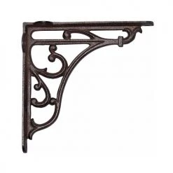 Aubry Gaspard Pots, Cache-pots Et Jardinières D'extérieur Crédence à Patère Murale En Fonte 24 Cm