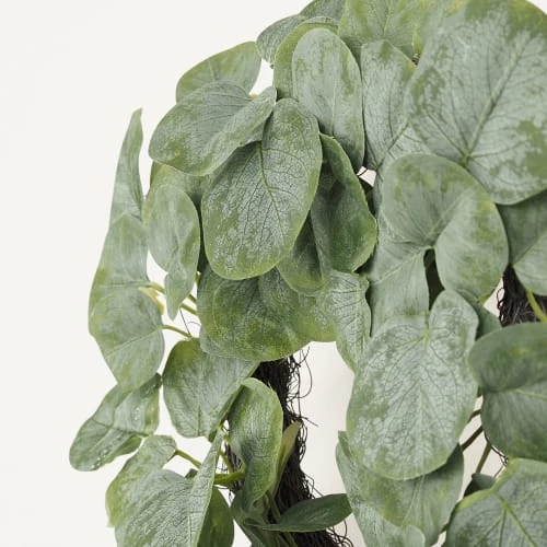 Ligne Déco Plantes D'intérieur Et Fleurs D'intérieur Décoration Feuillage Artificiel Couronne Murale, D.45cm 5 Ligne Déco Plantes D'intérieur Et Fleurs D'intérieur Décoration Feuillage Artificiel Couronne Murale, D.45cm – Image 3