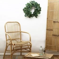 Ligne Déco Plantes D'intérieur Et Fleurs D'intérieur Décoration Feuillage Artificiel Couronne Murale, D.45cm 9 Ligne Déco Plantes D'intérieur Et Fleurs D'intérieur Décoration Feuillage Artificiel Couronne Murale, D.45cm -Parasols Soldes Magasin decoration feuillage artificiel couronne murale d 45cm 2