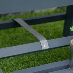 Outsunny Pots, Cache-pots Et Jardinières D'extérieur Étagère échelle à Fleurs Pliable Tableau Noir Intégré Bois Sapin Gris -Parasols Soldes Magasin etagere echelle a fleurs pliable tableau noir integre bois sapin gris 5