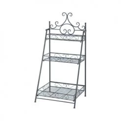 Esschert Design Pots, Cache-pots Et Jardinières D'extérieur Etagère Escalier Pliante