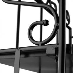 Tectake Pots, Cache-pots Et Jardinières D'extérieur Etagère Pour Plantes Mosaïque 3 Niveaux Noir/blanc -Parasols Soldes Magasin etagere pour plantes mosaique 3 niveaux noir blanc 5