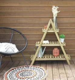 Jardipolys Pots, Cache-pots Et Jardinières D'extérieur Etagère Pyramide Pour L'extérieur En Pin 6 Jardipolys Pots, Cache-pots Et Jardinières D'extérieur Etagère Pyramide Pour L'extérieur En Pin -Parasols Soldes Magasin etagere pyramide pour l exterieur en pin 1