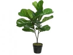 Kaemingk Plantes D'intérieur Et Fleurs D'intérieur Figuier Artificiel En Pot