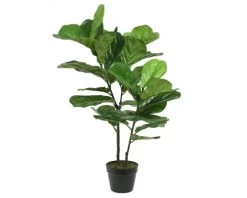 Kaemingk Plantes D'intérieur Et Fleurs D'intérieur Figuier Artificiel En Pot