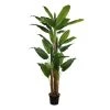 Ligne Déco Plantes D'intérieur Et Fleurs D'intérieur Grand Arbre Artificiel Faux Bananier Réaliste En Pot, H.250cm