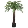 Ligne Déco Plantes D'intérieur Et Fleurs D'intérieur Grand Arbre Artificiel Palmier Cycas 48 Palmes XXL, H.210cm -Parasols Soldes Magasin grand arbre artificiel palmier cycas 48 palmes xxl h 210cm