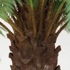 Ligne Déco Plantes D'intérieur Et Fleurs D'intérieur Grand Arbre Artificiel Palmier Cycas 48 Palmes XXL, H.210cm -Parasols Soldes Magasin grand arbre artificiel palmier cycas 48 palmes xxl h 210cm 3