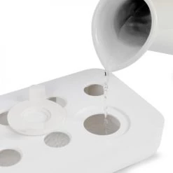 Livoo Plantes D'intérieur Et Fleurs D'intérieur Jardin D'intérieur En Métal Blanc -Parasols Soldes Magasin jardin d interieur en metal blanc 5