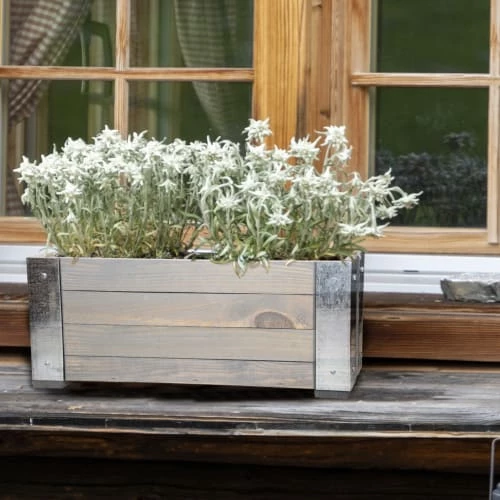 WOMO-DESIGN Pots, Cache-pots Et Jardinières D'extérieur Jardinière Bac à Fleurs Pot De Jardin Surélevée Bois De Pin 4 WOMO-DESIGN Pots, Cache-pots Et Jardinières D'extérieur Jardinière Bac à Fleurs Pot De Jardin Surélevée Bois De Pin – Image 2