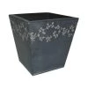 Aubry Gaspard Pots, Cache-pots Et Jardinières D'extérieur Jardinière Carrée En Zinc Fleurie Hauteur 22.5cm -Parasols Soldes Magasin jardiniere carree en zinc fleurie hauteur 22 5cm