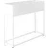 Custom Form Pots, Cache-pots Et Jardinières D'extérieur Jardinière En Métal Laqué Blanc 100x30x60 -Parasols Soldes Magasin jardiniere en metal laque blanc 100x30x60