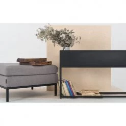 Custom Form Pots, Cache-pots Et Jardinières D'extérieur Jardinière En Métal Laqué Noir 100x30x60 -Parasols Soldes Magasin jardiniere en metal laque noir 100x30x60 5