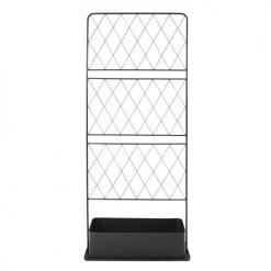 Maisons Du Monde Pots, Cache-pots Et Jardinières D'extérieur Jardinière En Métal Noir H180