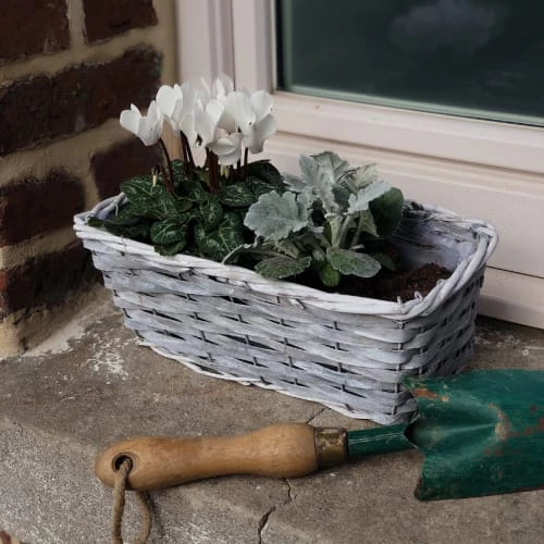 Aubry Gaspard Pots, Cache-pots Et Jardinières D'extérieur Jardinière En Osier 37 Cm 4 Aubry Gaspard Pots, Cache-pots Et Jardinières D'extérieur Jardinière En Osier 37 Cm – Image 2