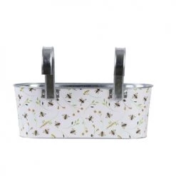 Esschert Design Pots, Cache-pots Et Jardinières D'extérieur Jardinière En Zinc Abeilles Avec Crochet -Parasols Soldes Magasin jardiniere en zinc abeilles avec crochet 2