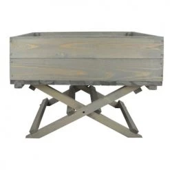 Esschert Design Pots, Cache-pots Et Jardinières D'extérieur Jardinière Sur Pied Pliable En Pin