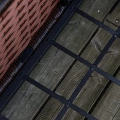 Outsunny Pots, Cache-pots Et Jardinières D'extérieur Jardinière Sur Roulettes Résine Tressée Aspect Rotin Chocolat -Parasols Soldes Magasin jardiniere sur roulettes resine tressee aspect rotin chocolat 5