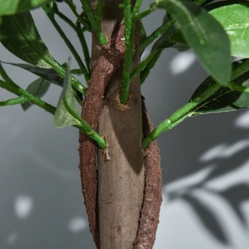 Outsunny Plantes D'intérieur Et Fleurs D'intérieur Lot De 2 Lauriers Boules Artificiels H.1,20H M Pot Inclus Noir Vert 7 Outsunny Plantes D'intérieur Et Fleurs D'intérieur Lot De 2 Lauriers Boules Artificiels H.1,20H M Pot Inclus Noir Vert – Image 5