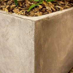 Now’s Home Pots, Cache-pots Et Jardinières D'extérieur Lot De 2 Pots En Fibre D'argile H47 Et H37 -Parasols Soldes Magasin lot de 2 pots en fibre d argile h47 et h37 3