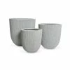 Alice's Garden Pots, Cache-pots Et Jardinières D'extérieur Lot De 3 Caches Pots, Vases En Plastique -Parasols Soldes Magasin lot de 3 caches pots vases en plastique