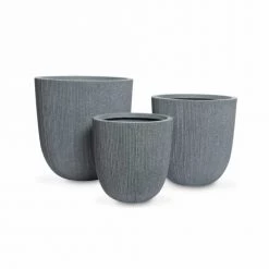 Alice's Garden Pots, Cache-pots Et Jardinières D'extérieur Lot De 3 Caches Pots, Vases En Plastique