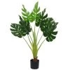 Kaemingk Plantes D'intérieur Et Fleurs D'intérieur Monstera Artificiel -Parasols Soldes Magasin monstera artificiel 3