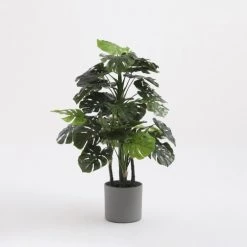 Mica Decorations Plantes D'intérieur Et Fleurs D'intérieur Monstera Artificielle En Pot H130 -Parasols Soldes Magasin monstera artificielle en pot h130 5