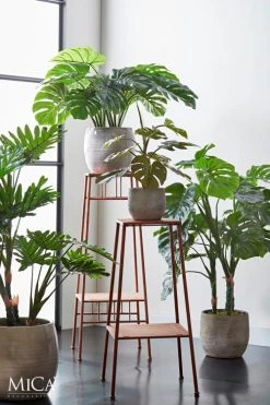 Mica Decorations Plantes D'intérieur Et Fleurs D'intérieur Monstera Artificielle En Pot H50 -Parasols Soldes Magasin monstera artificielle en pot h50 1