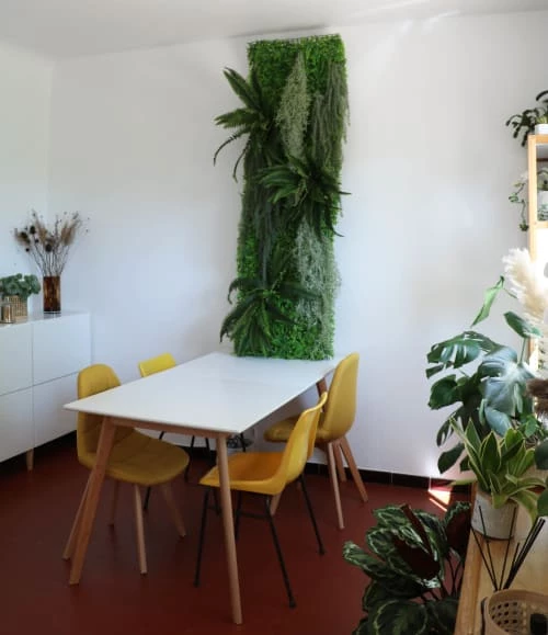 Ligne Déco Plantes D'intérieur Et Fleurs D'intérieur Mur Végétal Artificiel 200cm - Kit 12 Pièces 5 Ligne Déco Plantes D'intérieur Et Fleurs D'intérieur Mur Végétal Artificiel 200cm - Kit 12 Pièces – Image 3