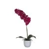 Mica Decorations Plantes D'intérieur Et Fleurs D'intérieur Orchidée Artificielle Violette En Pot H60 -Parasols Soldes Magasin orchidee artificielle violette en pot h60