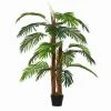 Outsunny Plantes D'intérieur Et Fleurs D'intérieur Palmier Artificiel H1,2m 1 Outsunny Plantes D'intérieur Et Fleurs D'intérieur Palmier Artificiel H1,2m -Parasols Soldes Magasin palmier artificiel h1 2m