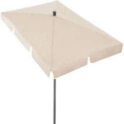 Tectake Parasols Parasol 200 X 125 Cm Beige -Parasols Soldes Magasin parasol 200 x 125 cm beige 2