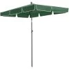 Tectake Parasols Parasol 200 X 125 Cm Vert -Parasols Soldes Magasin parasol 200 x 125 cm vert