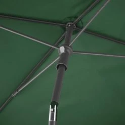 Tectake Parasols Parasol 200 X 125 Cm Vert -Parasols Soldes Magasin parasol 200 x 125 cm vert 5