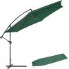 Tectake Parasols Parasol 350 Cm Avec Housse De Protection Vert -Parasols Soldes Magasin parasol 350 cm avec housse de protection vert