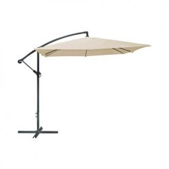 Cémonjardin Parasols Parasol Carré Sable Polyester