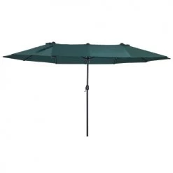 Outsunny Parasols Parasol De Jardin XXL Vert
