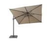 Arbonie Parasols Parasol Déporté 3x3m Taupe -Parasols Soldes Magasin parasol deporte 3x3m taupe 11
